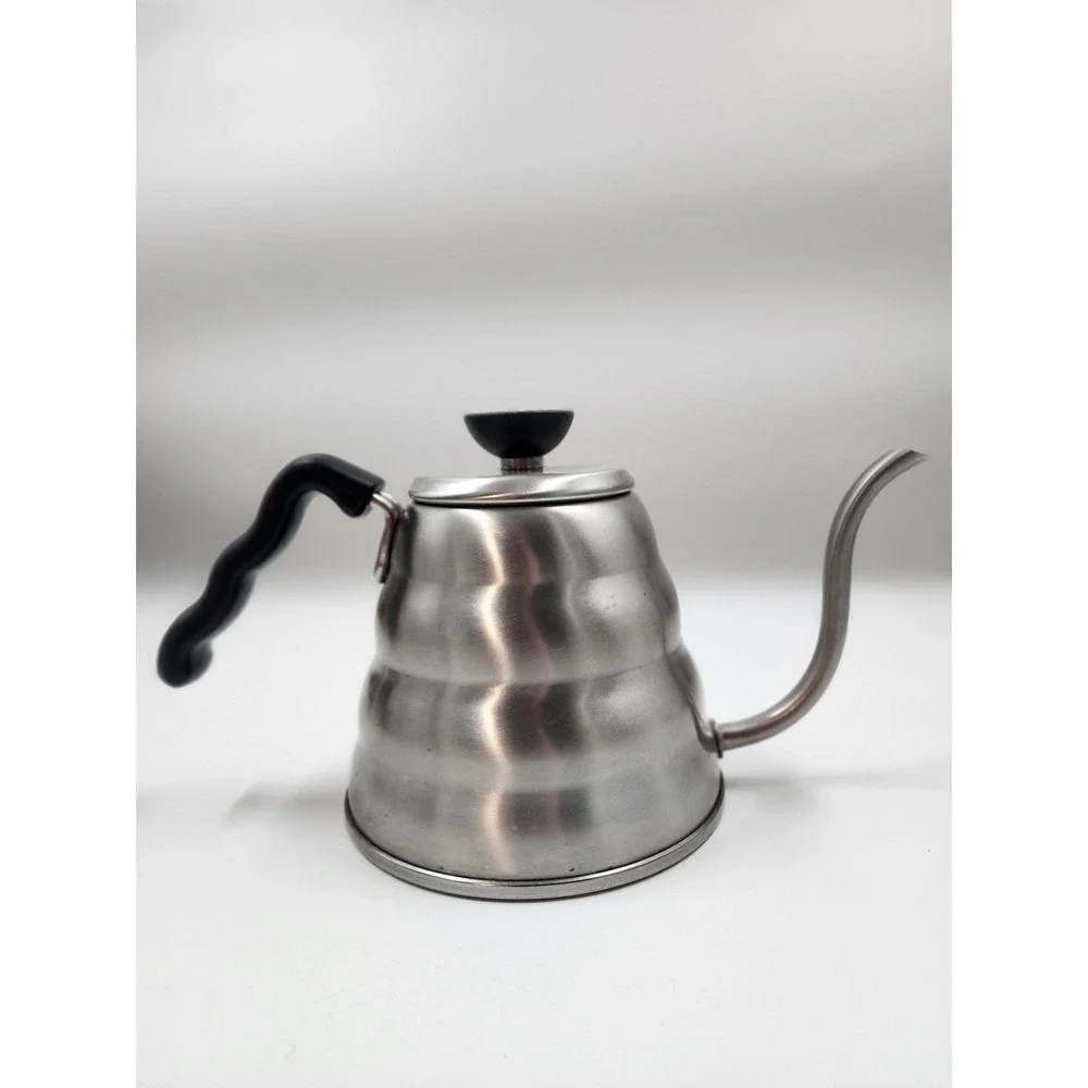 Hario V60 Buono Stainless Steel Gooseneck Drip Coffee Kettle VKB-120HSV